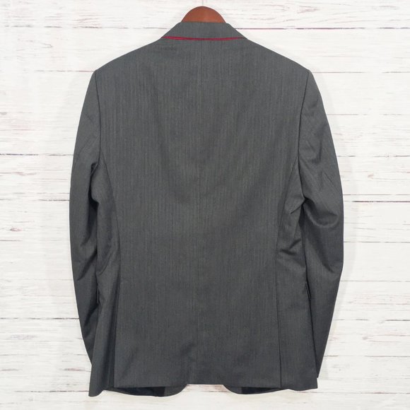 Zara • Tailored Fit Suit Blazer Jacket - Picture 8 of 12